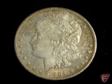 1904 O Morgan Silver Dollar Choice Unc., pretty toning on obverse and reverse