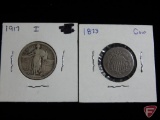 1873 Shield Nickel G or better
