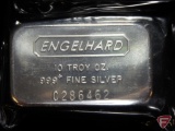 Engelhard 10 Troy oz. .999 Fine Silver Bar, sealed at factory