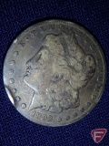 1892 S Morgan Silver Dollar G, with 2 rim bumps