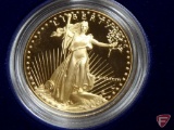 1986 American Eagle 1 Troy oz. proof gold bullion coin, first year, missing certificate