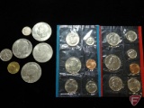 1980 US Mint set (no original packaging), 4 misc. non-silver Ike Dollars