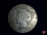 1926 S Peace Dollar F to XF