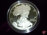 1986 Proof Silver Eagle in all original government packing with certificate