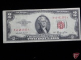 1953 $2 US note red seal