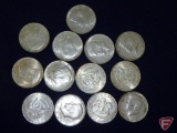 $6.50 Face Value 1964 Kennedy Half Dollars, mostly uncirculated