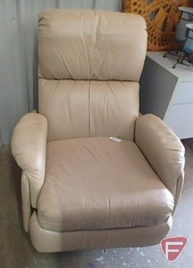 Tan chair, swivels only