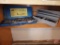 IAC 52pc 1/4in socket set, may be incomplete, and metal box of drill bits