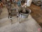 Galvanized wash tub with stand and plunger