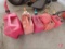 (5) Plastic gas cans, and funnel