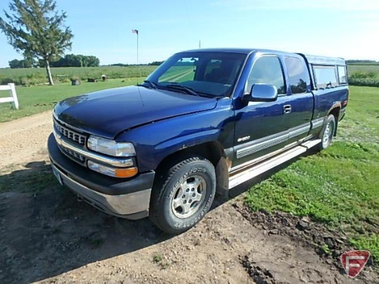 1999 Chevrolet Silverado Pickup Truck, VIN # 1GCEK19TXXE226403