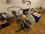 Lifestyler CardioFit Plus exercise machine, DP Air Gometer exercise bike, stepper exercise machine,