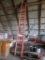 Keller 28ft fiberglass extension ladder