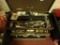 Sears Craftsman metal tool chest, 6 drawers, sockets, pocket knives, small propane torch,