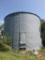 Butler galvanized steel grain bin, 30ft diameter, 7 rings high