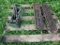 John Deere tractor/implement parts and (2) cylinder heads