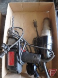 Electric drill and Craftsmen electric die grinder