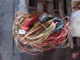 Extension cords and trouble light