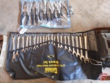 Pittsburgh 6pc pliers set and Pittsburgh 22pc combination SAE and metric wrench set