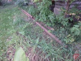 Channel iron and steel post/pipe