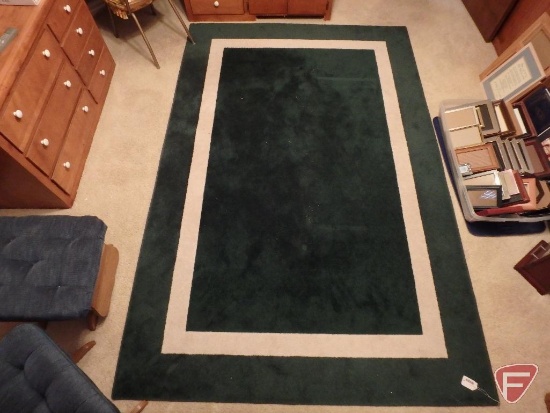 American Rug area rug, Forest Green, 70inx106in