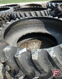 (6) 6' Tractor tire feeders, 1.5' deep