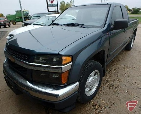 2006 Chevrolet Colorado Pickup Truck, VIN # 1gccs196468302678