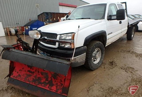 2003 Chevrolet Silverado Pickup Truck, VIN # 1gchk29u43e103556