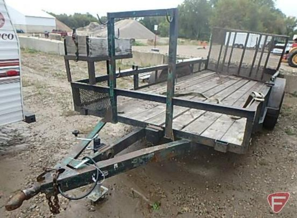 02 Big Tex Trailer World 70pi 16 Trailer Vin 4k8pxe Farm Machinery Implements Farm Wagons Trailers Other Trailers Online Auctions Proxibid