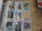 Baseball cards in 3-ring binder-most are Topps and from 80's and up