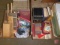 Whist trays, Cribbage game, books and other games