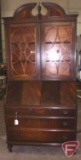 North-Western Cabinet Co Makers Burlington, IA three drawer desk and hutch