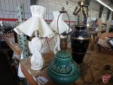 (4) table lamps
