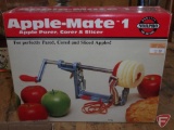 Reynolds Handi Vac vacuum sealer, Apple-Mate 1 parer, corer, slicer, cookie cutters, timer,