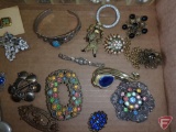 Jewelry, pins, earrings, necklaces, key