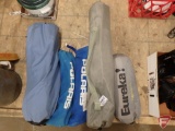 (2) tents, The North Face and Eureka, and (3) chairs, All 5 items
