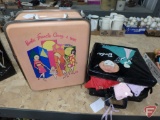 (3) vintage Barbie cases with clothes and accessories