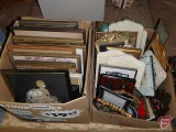 Picture frames, various sizes and designs