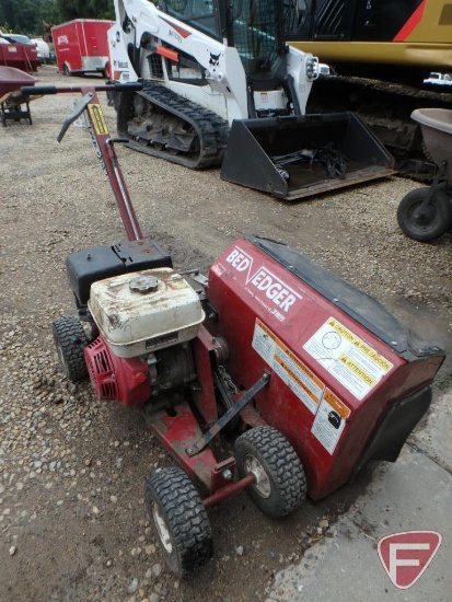 Brown F-991H bed edger with Honda GX270 gas engine