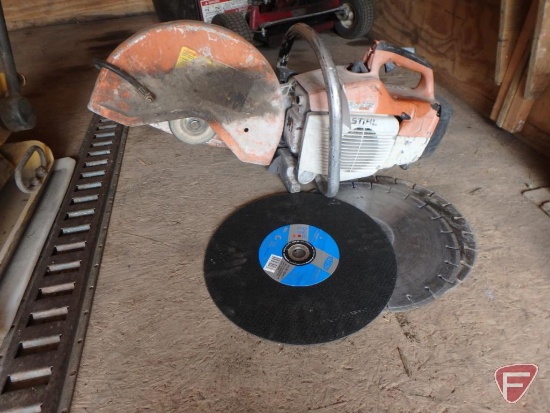 Stihl TS400 gas concrete/cut-off saw