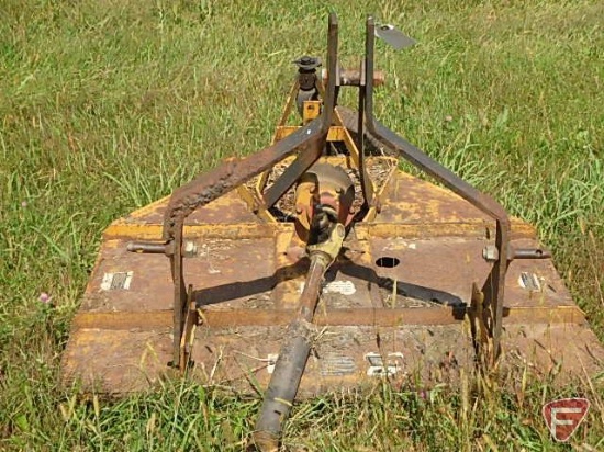 King Kutter 3pt 48" brush mower, out of service, needs work