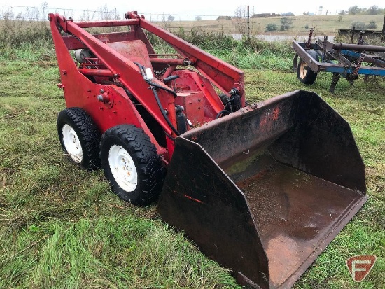 Leland? Skid loader with Onan gas engine