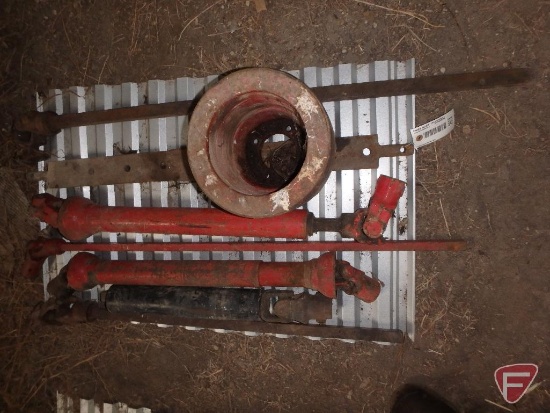 PTO shafts, Farmall pulley, 3pt drawbar