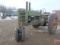 1949 John Deere A tractor sn 612824, narrow front, streamlined, battery seat, roll-o-matic