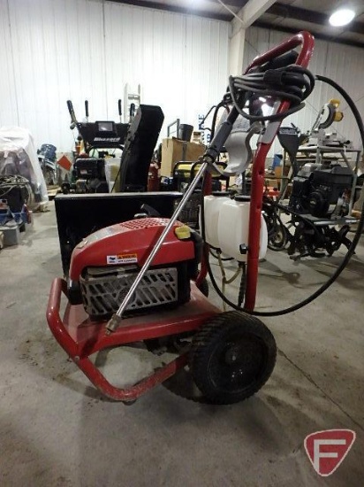 Troy-Built 3000 PSI pressure washer, SN: 1015417642