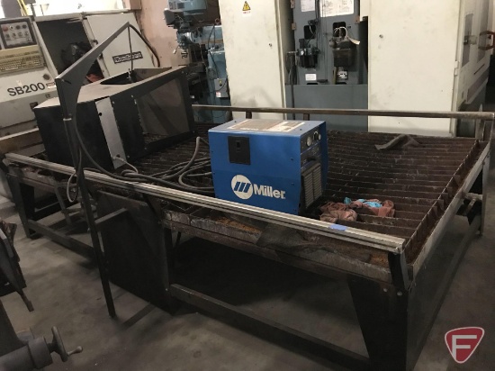 Tracker CNC Plasma Cutting System with 2007 Miller Plasma Cutter