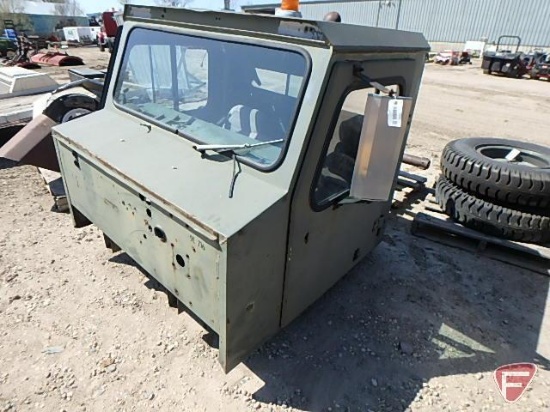 Aircraft Towing Tractor/Tug cab enclosure, electrical wiring, Hydro-Max brake booster part