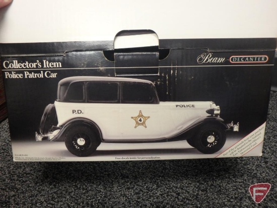 Jim Beam decanters, Police Patrol Car item No LW-060,