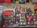 Vintage Christmas ornaments. Contents of 3 boxes
