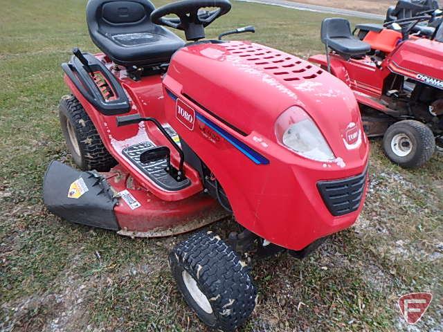 Toro LX420 twin cam hydro 18 HP lawn tractor with Proxibid